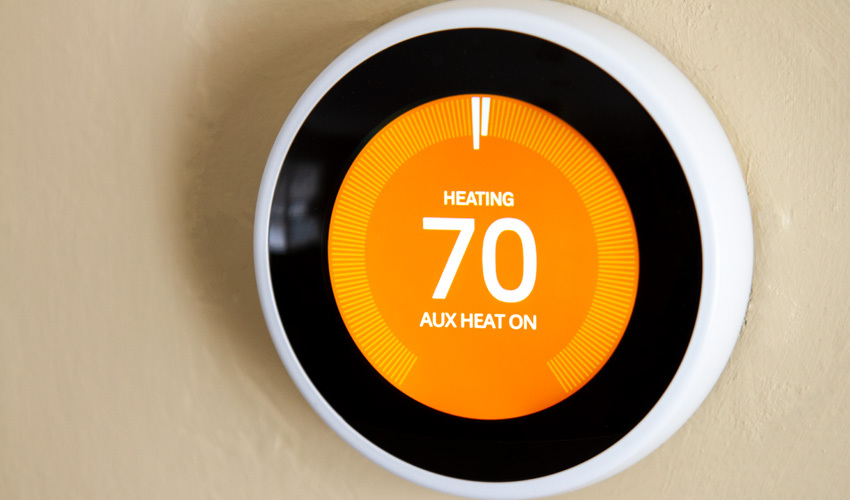 Picture Of Thermostat Showing Temperature