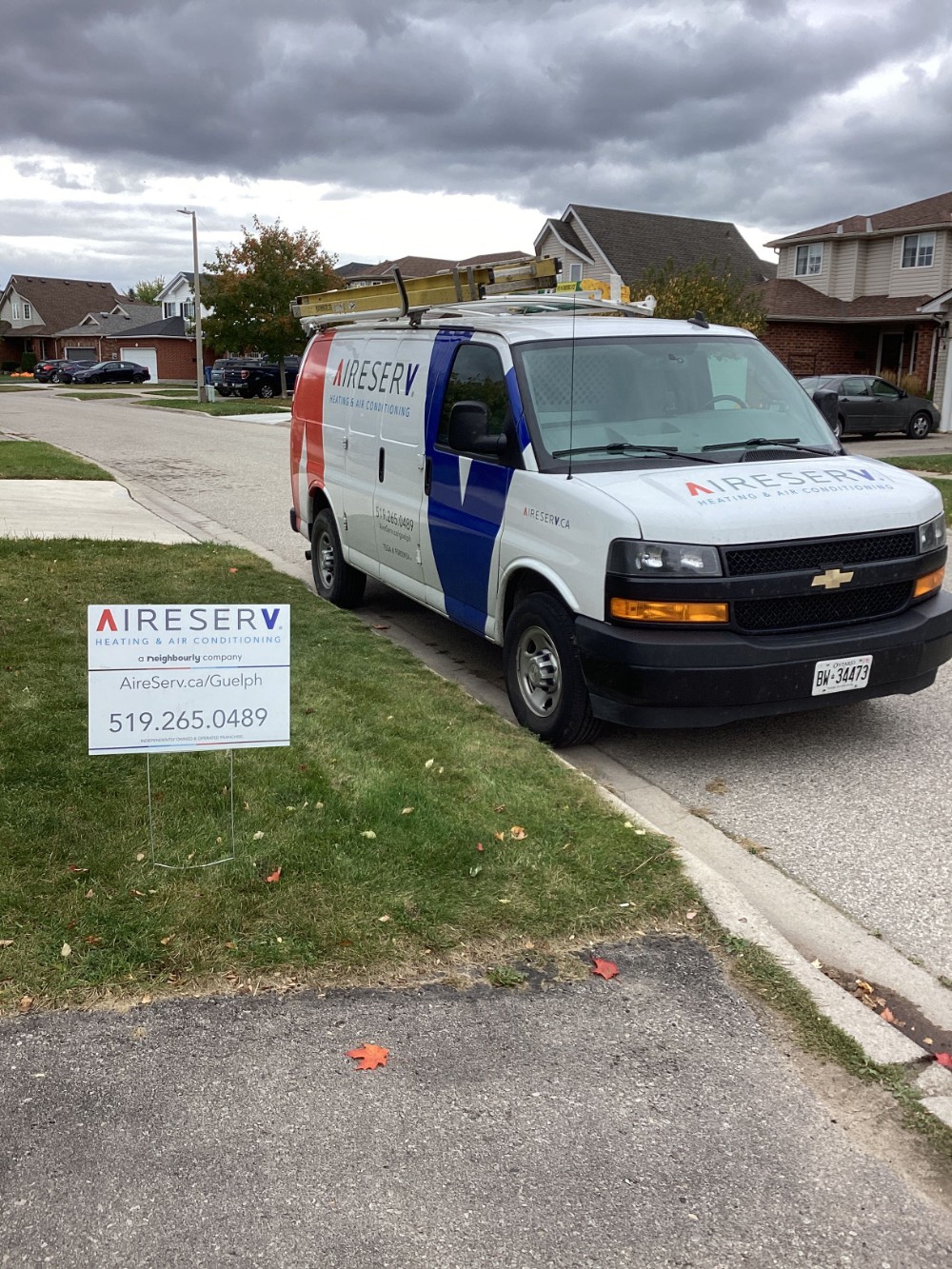 Aire Serv of Greater Guelph Furnace Installation